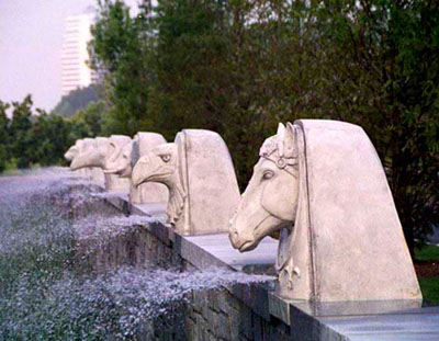 Fountain Sculpture in Atlanta, Georgia