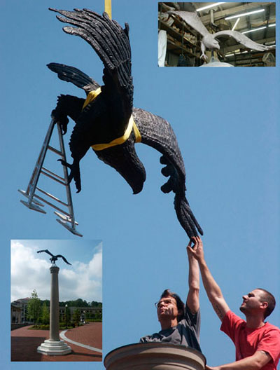 Wildlife Sculpture at Emory University in Atlanta, GA