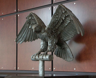 Falcon Sculpture at the Georgia Dome in Atlanta, GA